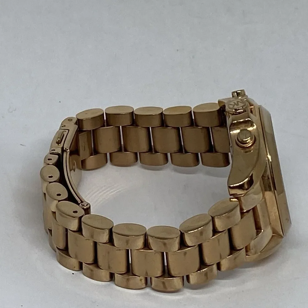 Michael Kors Bradshaw MK5799 Women Stainless Steel Analog Dial Quartz Watch Y220